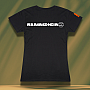 Rammstein t-shirt, Logo Glow BP Black, ladies