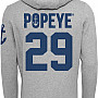 Pepek námořník mikina, Blue Number BP Grey, men´s