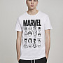 Marvel Comics t-shirt, Marvel Crew White, men´s