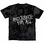 Metallica t-shirt, Justice Wash BP Black, men´s