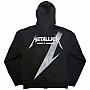 Metallica mikina, Shrouded Zipped BP Black, men´s