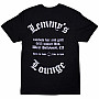 Motorhead t-shirt, Lemmy's Lounge BP Black, men´s