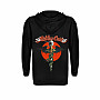 Motley Crue mikina, Dr. Feelgood Logo Zipped BP Black, men´s