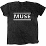 Muse t-shirt, Logo Wash Black, men´s