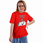 Paw Patrol t-shirt, Wasn't Me Kids Red, kids