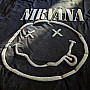 Nirvana t-shirt, Black Happy Face Hi-Build Black, men´s