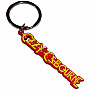 Ozzy Osbourne kovová keychain 65mm x 10mm, Logo Yellow Zinc