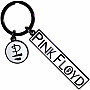 Pink Floyd keychain 60 x 20mm, Division Bell Logo & Charm Zinc