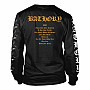 Bathory t-shirt long rukáv, Blood Fire Death 2, men´s