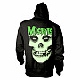 Misfits mikina, Glow Jurek Skull BP Black, men´s