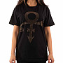 Prince t-shirt, Gold Symbol Embellished Black, men´s