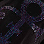 Prince t-shirt, Purple Symbol Embellished Black, men´s