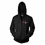 Tom Petty mikina, Free Zipped BP Black, men´s