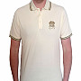 Queen t-shirt, Crest Logo Polo Natural, men´s