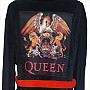 Queen bathrobe, Classic Crest Black