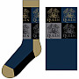 Queen ponožky, Crest Blocpcs, unisex - velikost 7 až 11 (41 až 45)