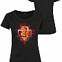 Rammstein t-shirt, Lava Logo BP Black, ladies