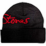 Rolling Stones winter beanie cap, Embellished Classic Tongue BP Black