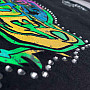 Rolling Stones t-shirt, Some Girls Neon Tongue Embellished Black, men´s