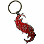 Slipknot keychain 28mm x 56mm, Red Goat S