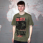 Sex Pistols t-shirt, Photo Collage Stone Wash Green, men´s