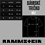 Rammstein t-shirt s kšandami, Suspender White, ladies