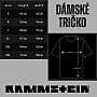 Rammstein t-shirt, Zeit BP Black, ladies