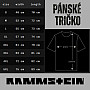 Rammstein t-shirt, Sechs Herzen BP Red, men´s