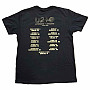 U2 t-shirt, Yellow Logo 2018 BP Black, men´s