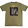 U2 t-shirt, Joshua Tree Europe 1987. Ringer BP Green, men´s