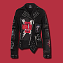 Rammstein jacket, Metal Patches Zip BP Black, ladies