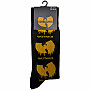 Wu-Tang Clan ponožky, Dripping Logo Black Yellow, unisex - velikost 7 až 11